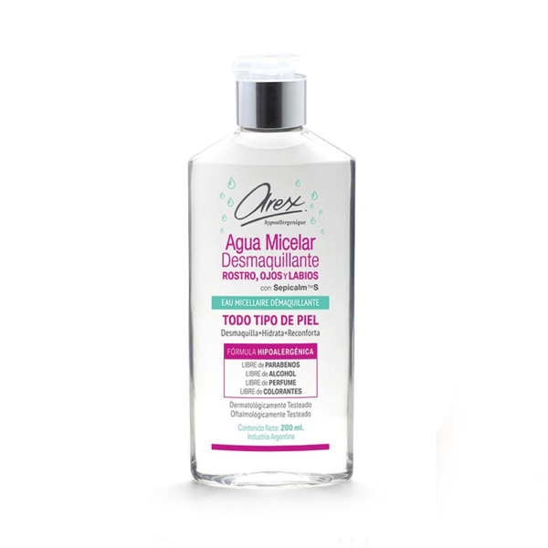 Arex – Agua Micelar Desmaquillante