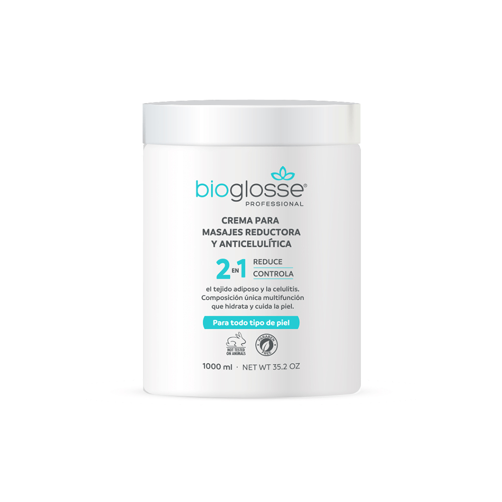 Bioglosse – Crema para Masajes Reductora y Anticelulítica