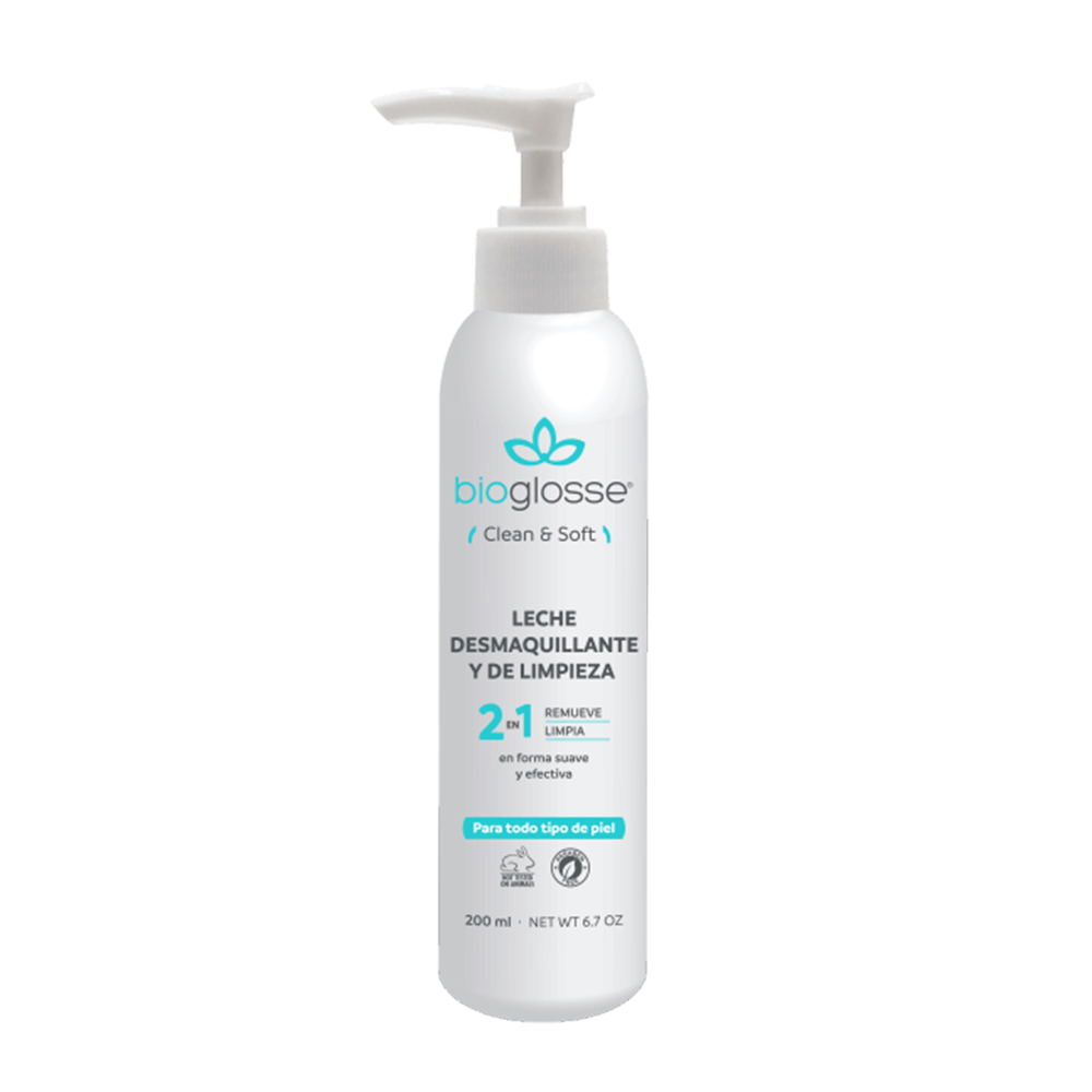 Bioglosse – Leche Desmaquillante y de Limpieza