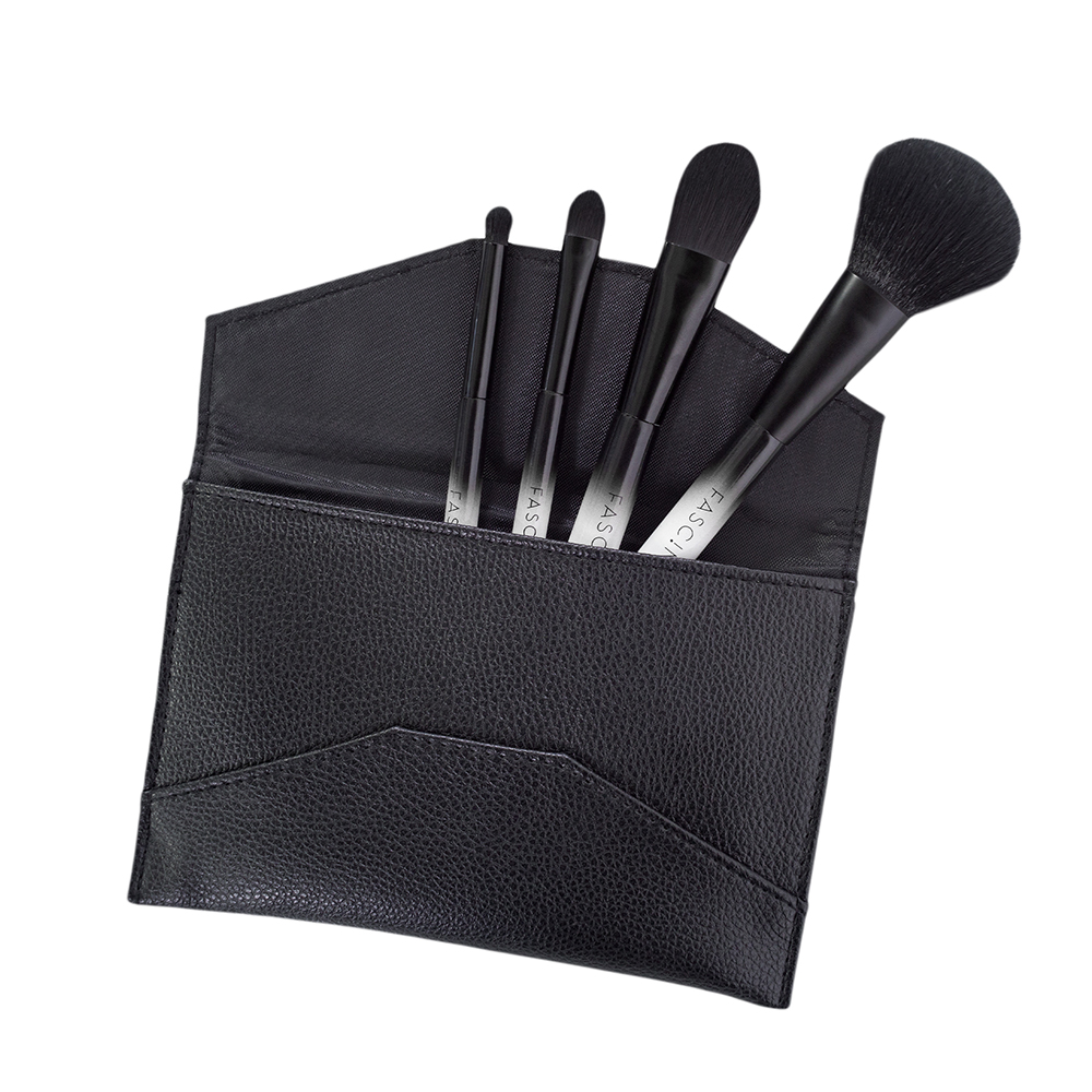 Fascino – Set -Brochas – Clutch Noir – x4