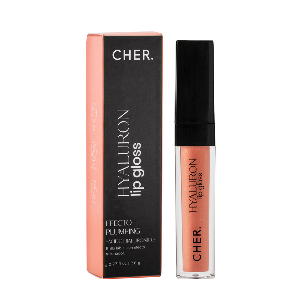 Cher – Hyaluron Lip Gloss – Nude – 02