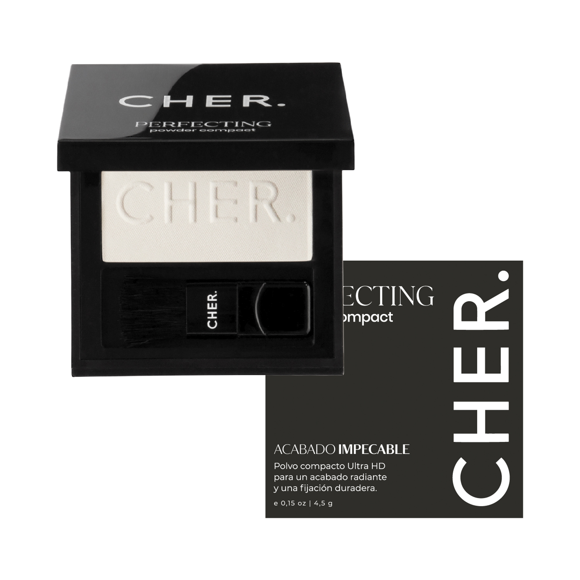 Cher – Perfecting Powder Compact – Traslúcido – 02